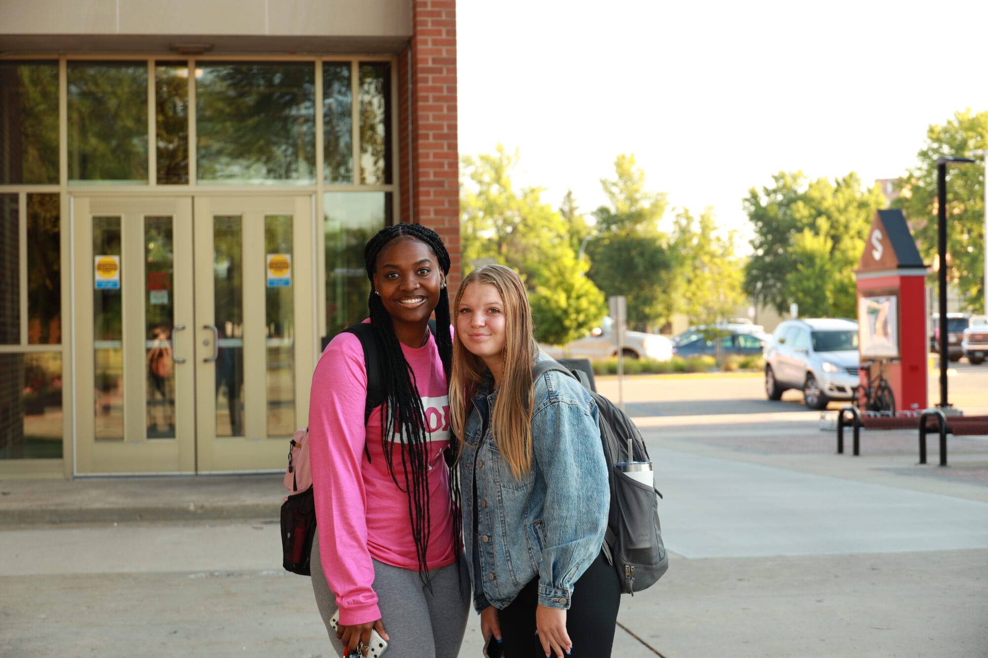 Two International Students