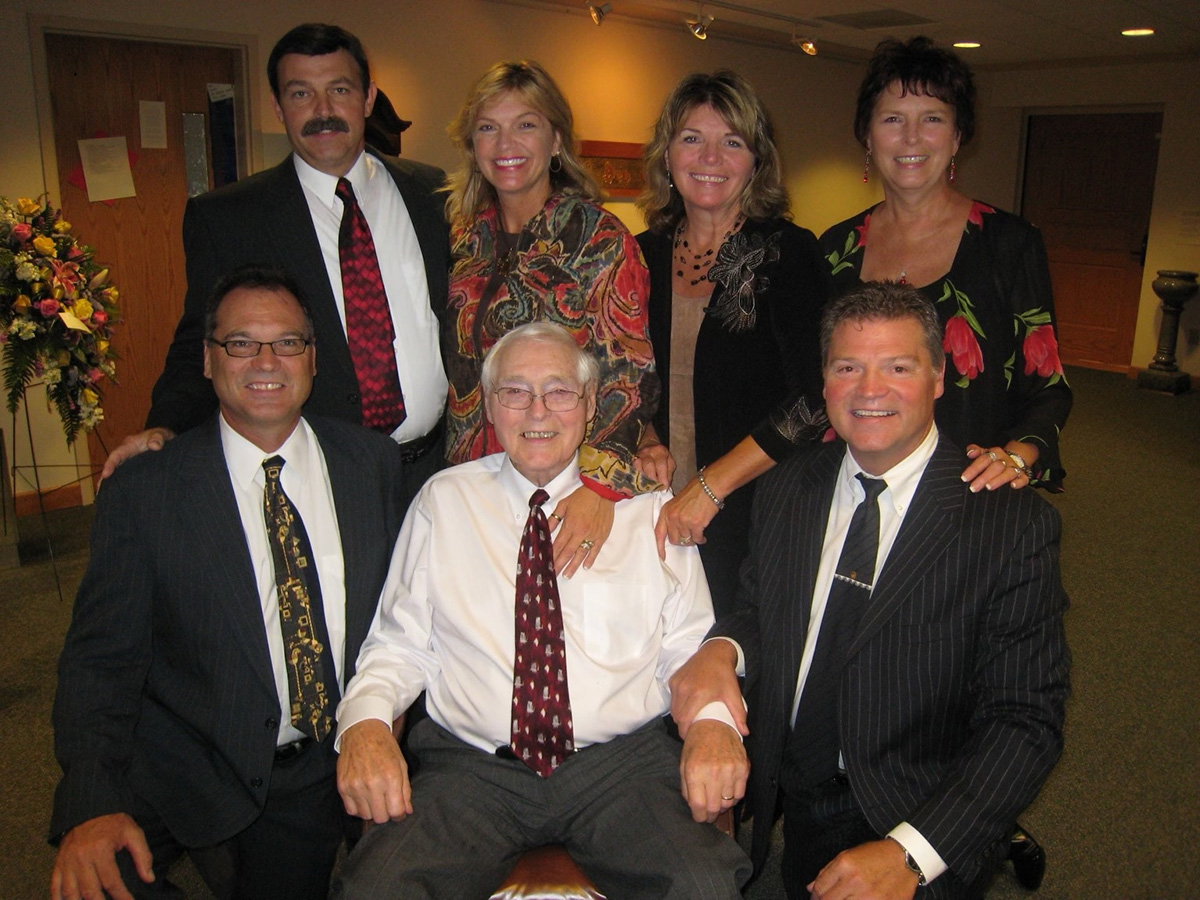 Bernard Hilgers and family