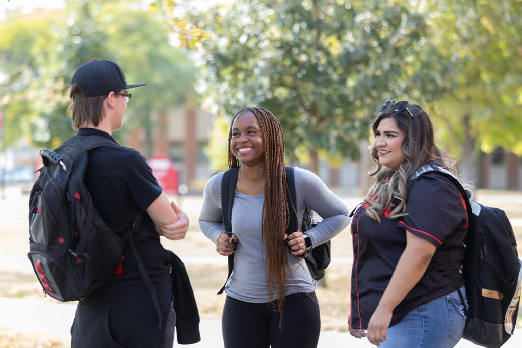 CTA Students Outside