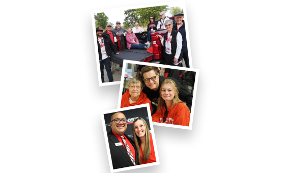 Assorted alumni photographs